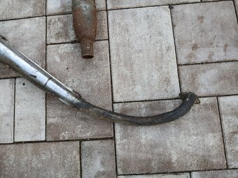 Jawa 50 pionyr - výfuky, krize - 5