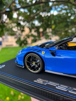 BBR - Ferrari SF90XX Spider, Azzuro Dino, 1:18, 240ks - 5