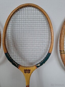 Staré badmintonové rakety - 5