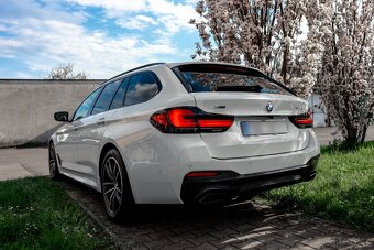 BMW 540xd webasto, DPH, laser, mpaket - 5