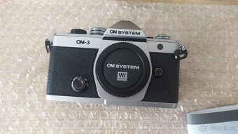 Olympus OM3 OM-3 + objektiv 12-45mm - NOVÝ, v záruce - 5