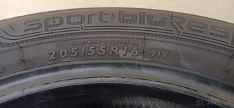 Dunlop 205/55 R16 91V 2x 6,5mm a 2x 5,5mm - 5
