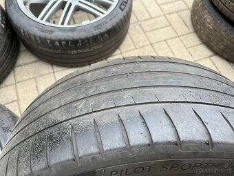 4x alu disky 5x112 R19, letní pneu - 5