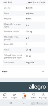 Hliníkové lešení - 5