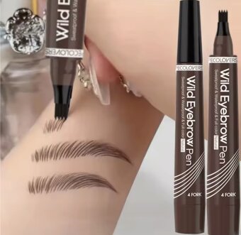 Nové vláknovací tetovací pero na obočí tužka voděodolná - 5