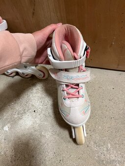 Dětské kolečkové brusle rostoucí 29-32 - 5