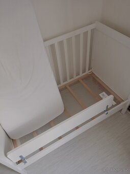 Dětská postýlka Ikea Sundvik + matrace - 5