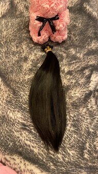 Středoevropské vlasy k prodloužení (40cm) - 5