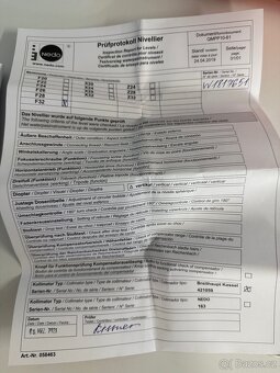 Prodám nivelační přístroj nedo f32 - 5