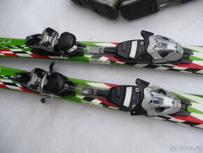 251. Lyže ELAN - 130 cm + boty SALOMON 37eu - set - 5