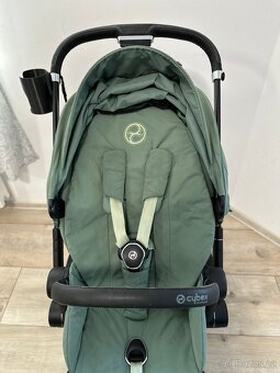 Cybex Priam 4.0 Chrome Black & Green Leaf - 5