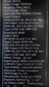 Baseus Power Station (GaN) 2v1 10000mAh - 5