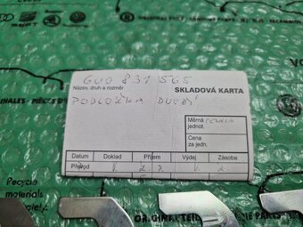distanční podložka zámku dveří Škoda Favorit, Felicia, výklo - 5