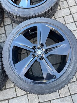 ORIGINÁL Alu SEAT, Škoda, Volkswagen - R17, 5x112 - TOP STAV - 5
