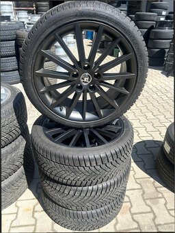 Alu kola zimní Škoda Octavia 3 5E + Dunlop R18 - 5