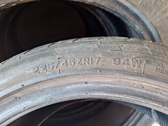 Prodám letní pneu 225/45/17 Made in čína - 5