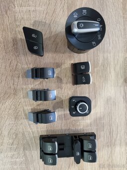 Ovladace vypinac svetiel a stahovanie okien  SKODA VW - 5