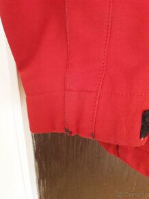 Dámská červená softshelová bunda s kapuci XL/42 - 5