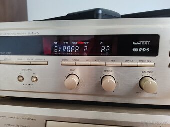 RECEIVER DENON DRA-455 + DENON DCD-685, 2x Dálka - 5