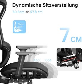 NOVÁ ergonomická kancelářská židle (#25) - 5