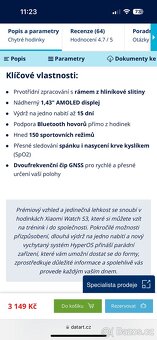 Xiaomi chytré hodinky - 5
