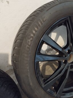 Hliníkové ráfky s celoročními pneumatikami 235/55 R19 5x112 - 5