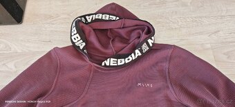 Nebbia AW-LINE Mikina XXL Fialová Top - 5