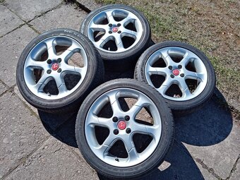 Obutá alu kola ABARTH 16ky 4x98 pneu 90% FIAT ALFA LANCIA - 5