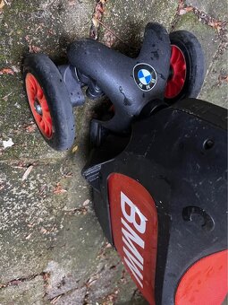 Dětská koloběžka / odrážedlo BMW - 2v1, TOP stav - 5