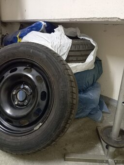 Letní disky s pneumatikami DUNLOP 195/65R15 91H - 5