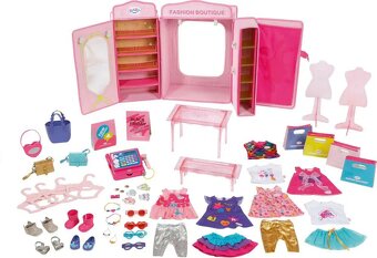 Babyborn sbírka 2x panenka a butik, kolo atd - 5