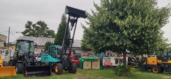 Teleskopický kloubový nakladač,nakladač 4x4 - 5