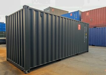 Námořní kontejner 20' RAL 7016 - DODÁNÍ ZDARMA - 5