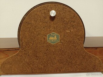 Gustav Becker krbové stolní hodiny starožitný - 5