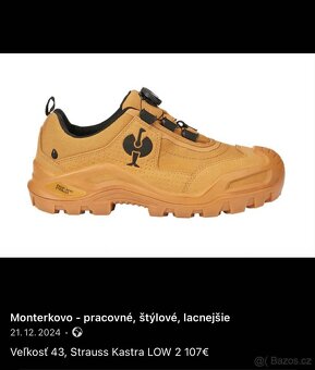Pracovní boty, velikost 43, MIX - 5