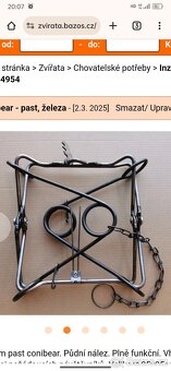 Koupím různé pasti - 5