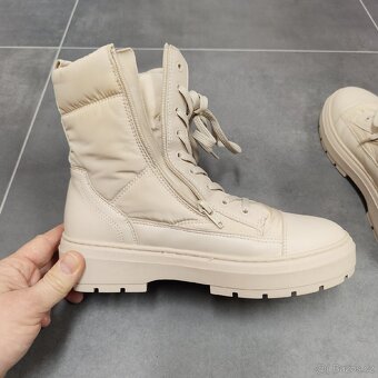 Dámské zimní nenošené boty, teplá výstelka, vel.39 - 5