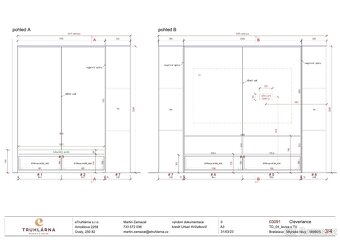 Designová vestavěná stěna s úložným prostorem - 5