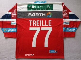Hokejový dres HC Dynamo Pardubice Sacha Treille - 5