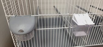 Prodám dvojitou klec ve stavu 90% - 5