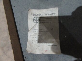 Nabízím retro židle Ton Oswald Haerdtl. Jen co je a foto. Ne - 5