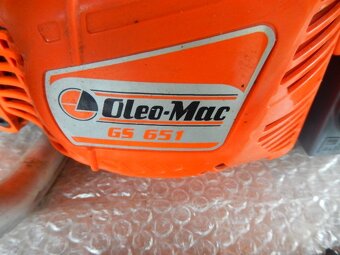 Motorová pila Oleo Mac GS 651, málo používaná, funkční. - 5
