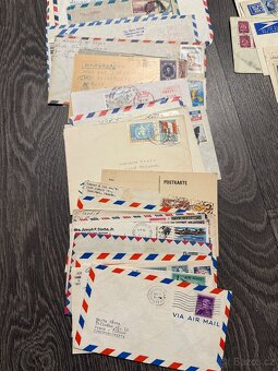 Sbírka známek, poštovní známky - přes 560 kusů celistvostí - 5