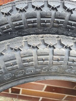 Pneumatiky jawa čz 3.00x16 a 3.25x19 3.50x19 - 5