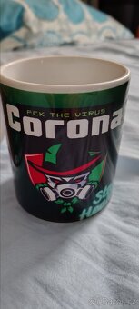 Sada 4 originálních hrnků - tématika COVID/Corona - 5