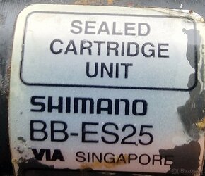 MTB kliky Shimano Deore FC-M540, octalink osa BB-ES25 - 5