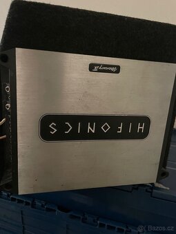 Subwoofer se zesilovačem hifonics mercury - 5