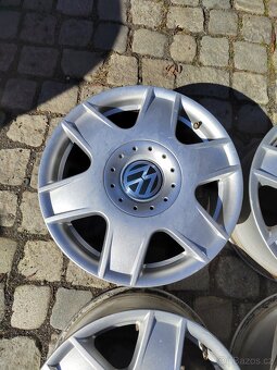 Prodám orig.alu 16 VW 5x100 ET 42 Golf 4 bora - 5