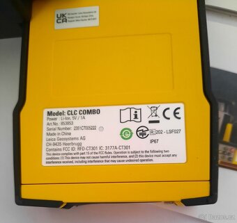 Rotační laser LEICA Rugby CLA-ctive/CLX 700 + přijímač CLC - 5