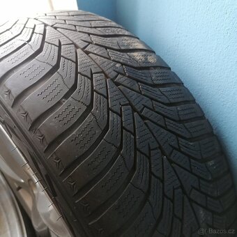 Litá kola R17, 205/50, zimní pneu, škoda, vw, audi - 5